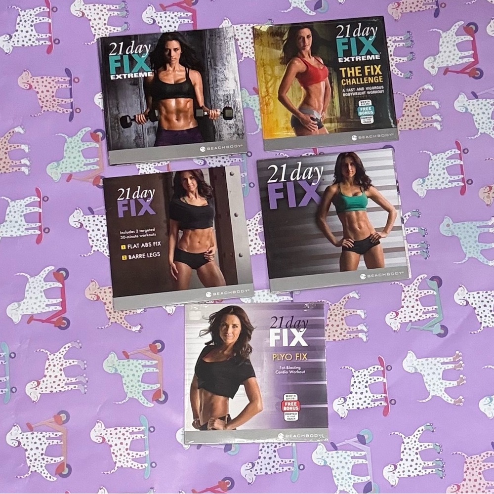Beachbody 21 Day Fix DVD Set & Cize Workout - Multicolor